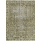 Delaura Green Washable Indoor - Outdoor Rug - LOOMLAN - LOOMLAN Rugs - Outdoor Rugs