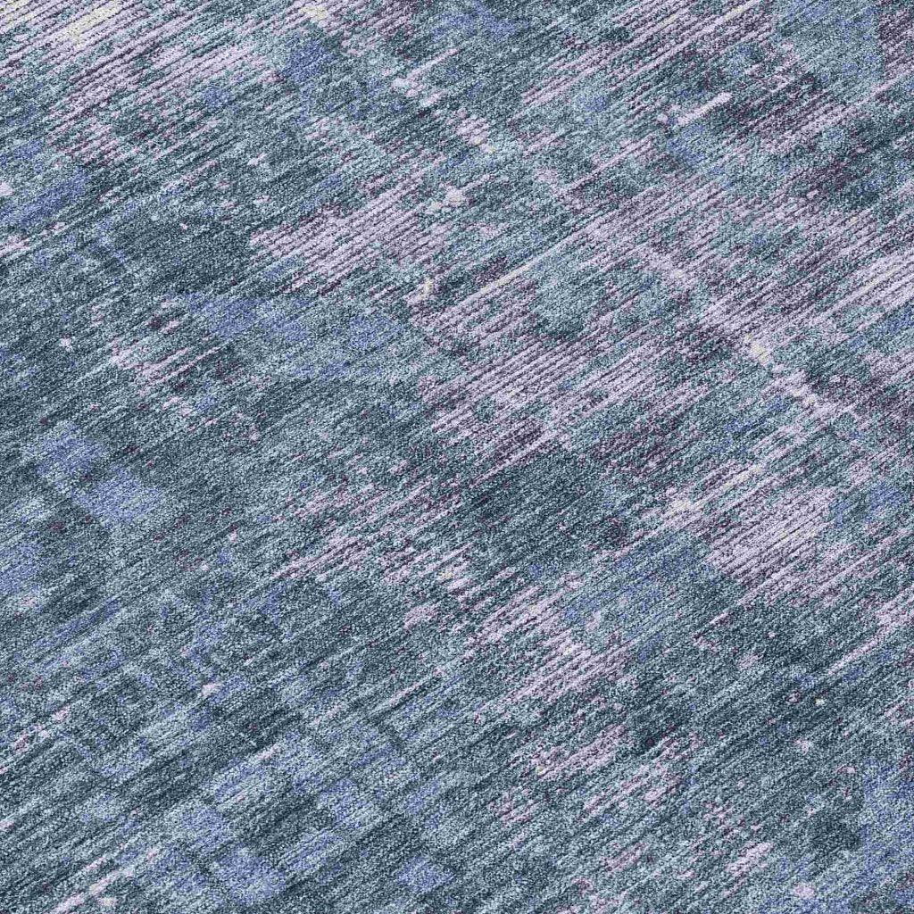 Delaura Navy Washable Indoor - Outdoor Rug - LOOMLAN - LOOMLAN Rugs - Outdoor Rugs