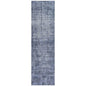 Delaura Navy Washable Indoor - Outdoor Rug - LOOMLAN - LOOMLAN Rugs - Outdoor Rugs