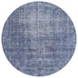 Delaura Navy Washable Indoor - Outdoor Rug - LOOMLAN - LOOMLAN Rugs - Outdoor Rugs