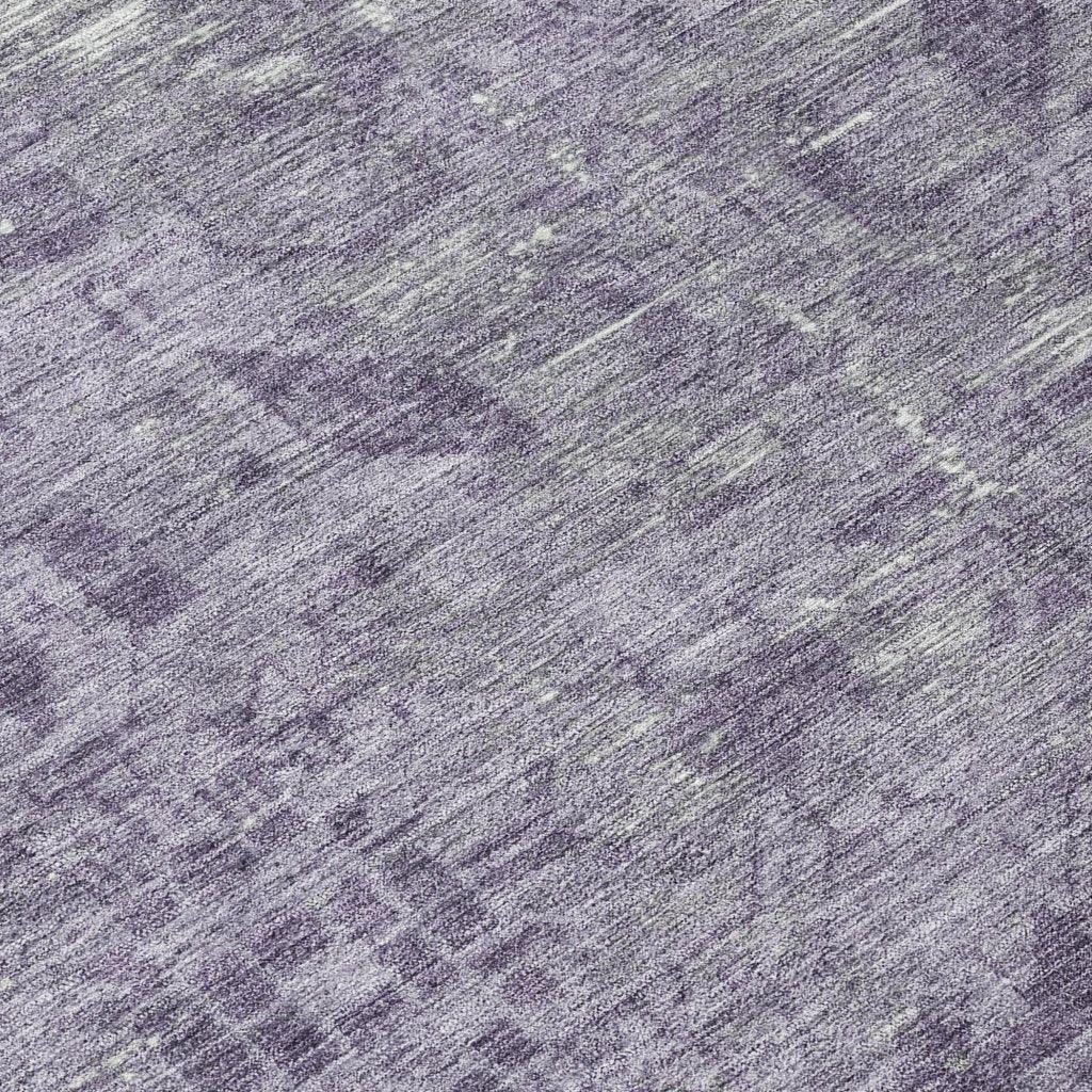 Delaura Purple Washable Indoor - Outdoor Rug - LOOMLAN - LOOMLAN Rugs - Outdoor Rugs
