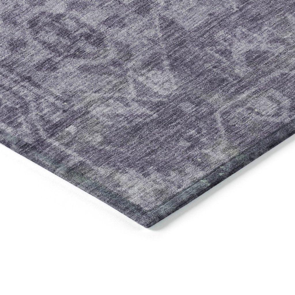 Delaura Purple Washable Indoor - Outdoor Rug - LOOMLAN - LOOMLAN Rugs - Outdoor Rugs