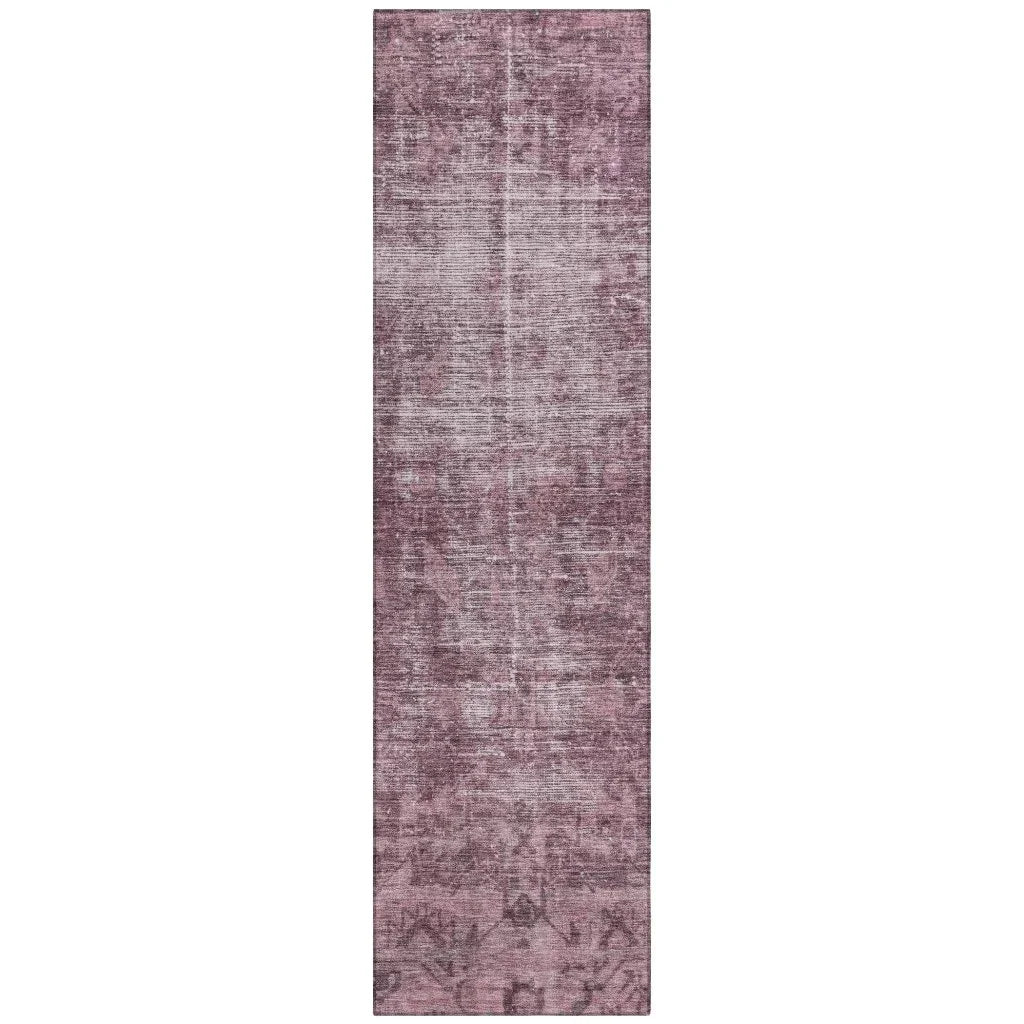 Delaura Red Washable Indoor - Outdoor Rug - LOOMLAN - LOOMLAN Rugs - Outdoor Rugs