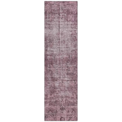 Delaura Red Washable Indoor - Outdoor Rug - LOOMLAN - LOOMLAN Rugs - Outdoor Rugs