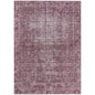 Delaura Red Washable Indoor - Outdoor Rug - LOOMLAN - LOOMLAN Rugs - Outdoor Rugs