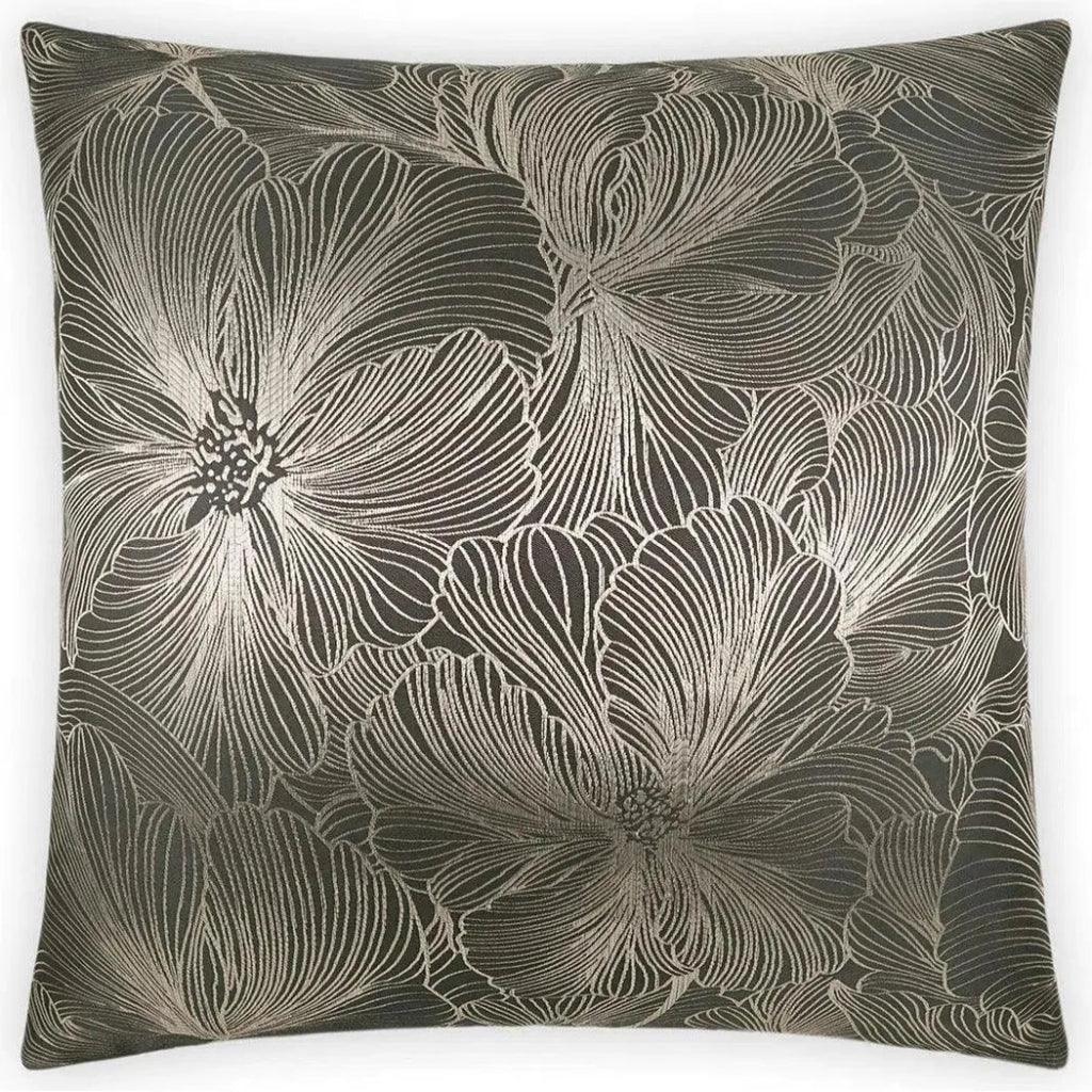 Delhi Grey Throw Pillow With Insert - LOOMLAN - D.V. Kap - Throw Pillows