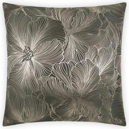 Delhi Grey Throw Pillow With Insert - LOOMLAN - D.V. Kap - Throw Pillows