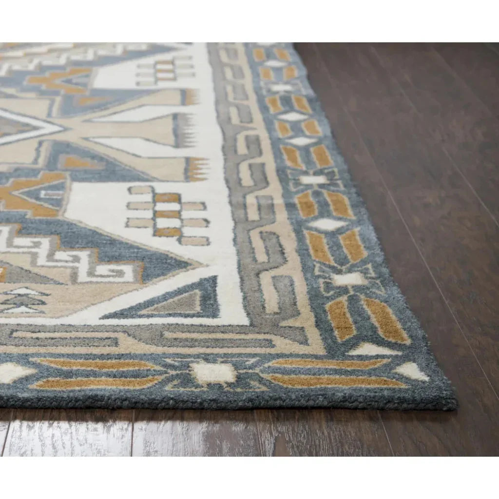 Deli Wool Gray Hallway Kitchen Runner Rug - LOOMLAN - LOOMLAN - Area Rugs