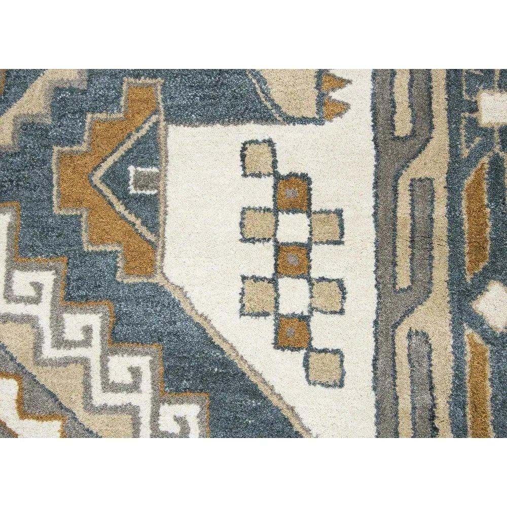 Deli Wool Gray Hallway Kitchen Runner Rug - LOOMLAN - LOOMLAN - Area Rugs