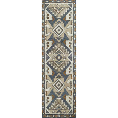 Deli Wool Gray Hallway Kitchen Runner Rug - LOOMLAN - LOOMLAN - Area Rugs