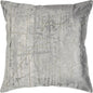 Dell Silver Throw Pillow With Down Insert - LOOMLAN - LOOMLAN - Throw Pillows