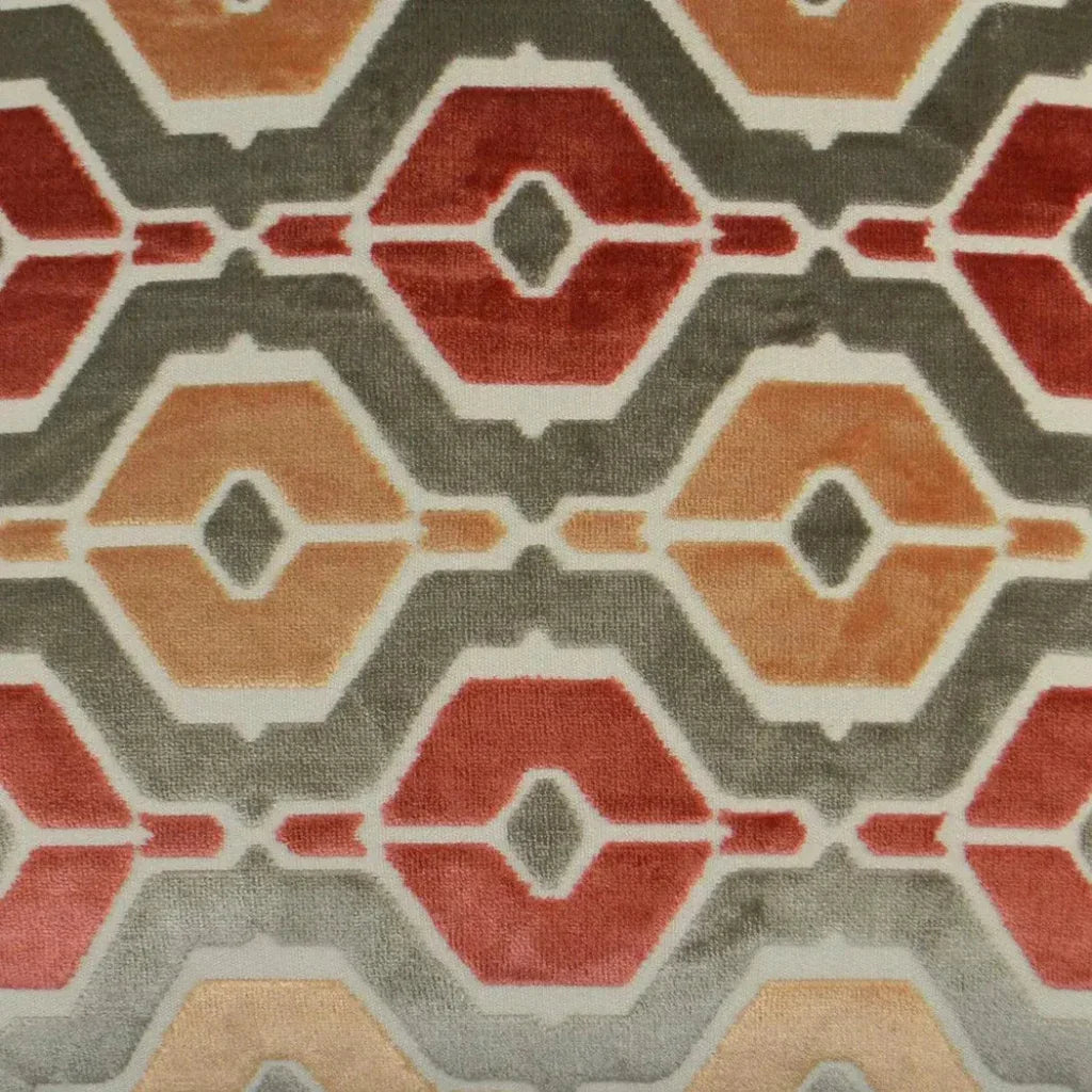 Dellan Coral Red Throw Pillow With Insert - LOOMLAN - D.V. Kap - Throw Pillows