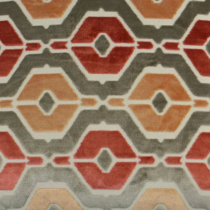 Dellan Coral Red Throw Pillow With Insert - LOOMLAN - D.V. Kap - Throw Pillows