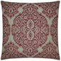 Delmonico Red Throw Pillow With Insert - LOOMLAN - D.V. Kap - Throw Pillows
