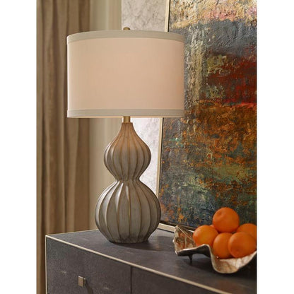 Delphine Cast Composite Base Table Lamp - LOOMLAN - Wildwood - Table Lamps