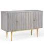 Delphine Wooden Grey Cabinet - LOOMLAN - Wildwood - Accent Cabinets