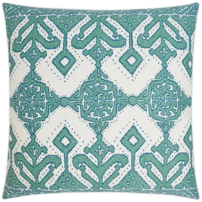 Demarco Emerald Teal Throw Pillow Insert - LOOMLAN - D.V. Kap - Throw Pillows