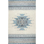 Deme Wool Blue Hallway Kitchen Runner Rug - LOOMLAN - LOOMLAN - Area Rugs