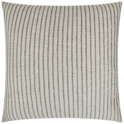 Demetria Pebble Grey Throw Pillow Insert - LOOMLAN - D.V. Kap - Throw Pillows