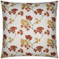 Demi Sunset Floral Orange Yellow Large Throw Pillow - LOOMLAN - D.V. Kap - Throw Pillows