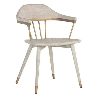 Demi Wooden Dining Armchair - LOOMLAN - SUNPAN - Dining Chairs
