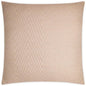 Demure Blush Brown Throw Pillow With Insert - LOOMLAN - D.V. Kap - Throw Pillows