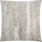 Denis Chevron Gray Throw Pillow Down Insert - LOOMLAN - LOOMLAN - Throw Pillows