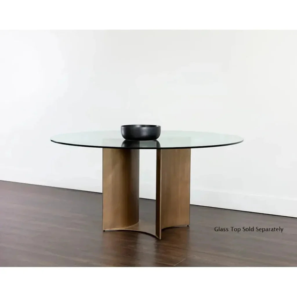 Denver Dining Table Base-Dining Tables-SUNPAN-LOOMLAN