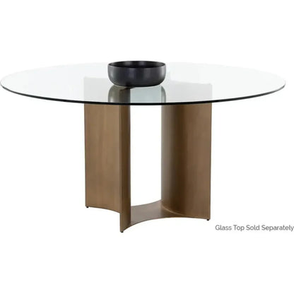 Denver Dining Table Base-Dining Tables-SUNPAN-LOOMLAN