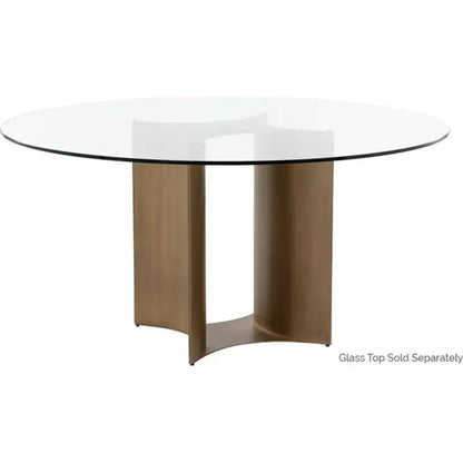 Denver Dining Table Base-Dining Tables-SUNPAN-LOOMLAN