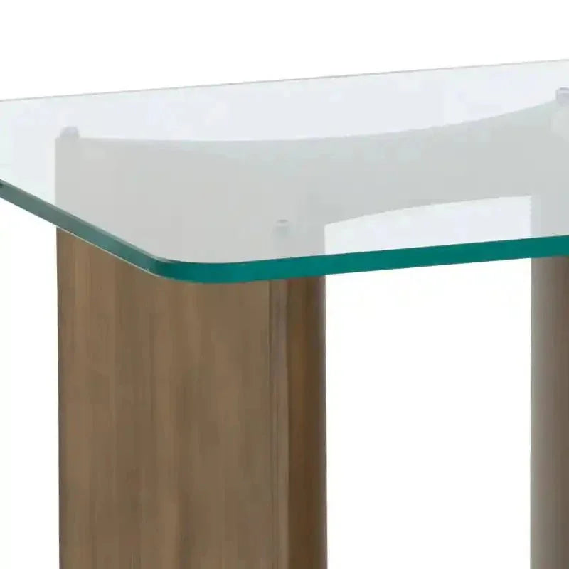 Denver Iron Based Rectangular Side Table - LOOMLAN - SUNPAN - Side Tables