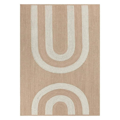 Derby Hand-Woven Performance Fabric Sand Rug-Outdoor Rugs-SUNPAN-6' X 9'-LOOMLAN