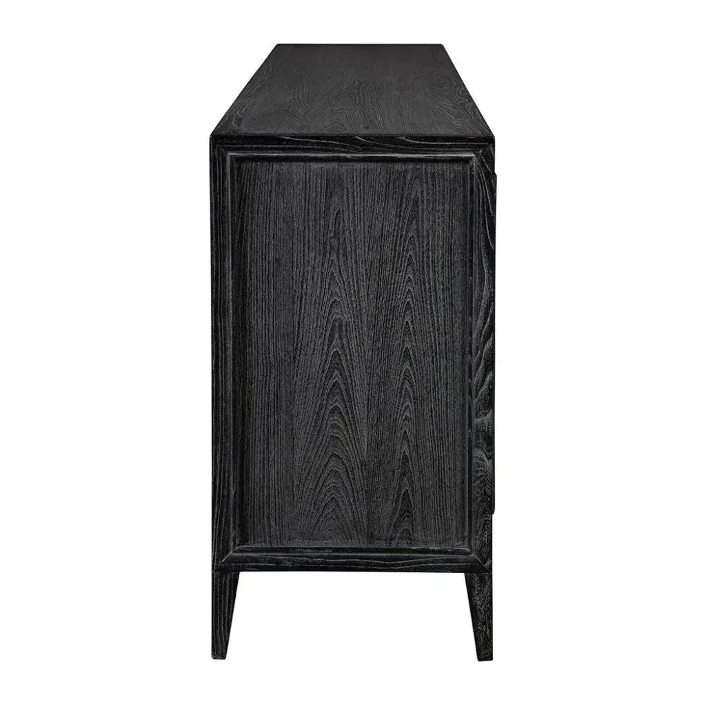 Deroche Wooden Black Sideboard - LOOMLAN - Furniture Classics - Sideboards