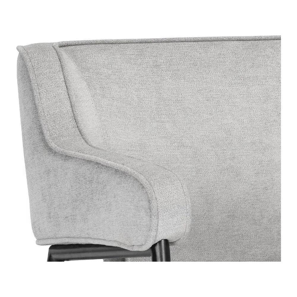 Derome Leather Unique Lounge Chair - LOOMLAN - SUNPAN - Accent Chairs