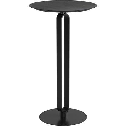 Derry Black Round Bar Table - LOOMLAN - Zuo Modern - Bar Tables