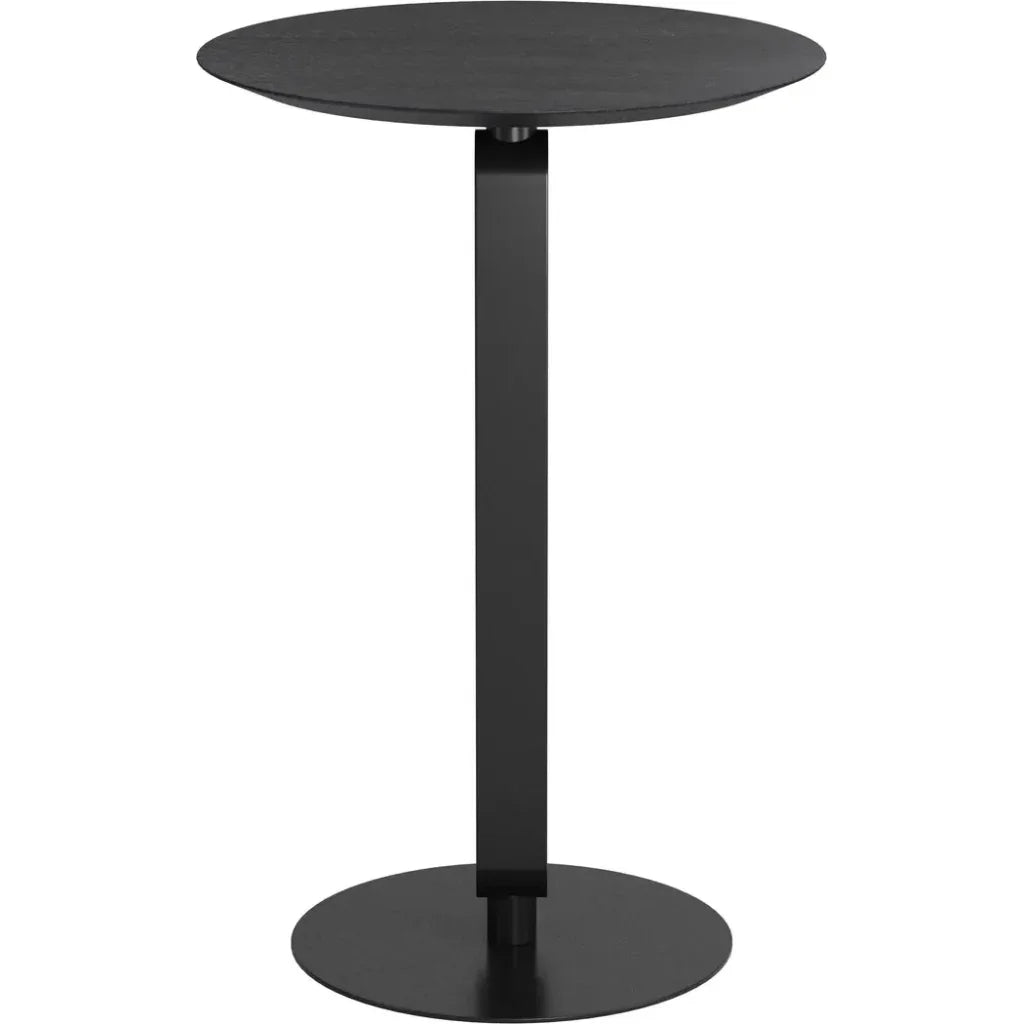 Derry Black Round Counter Table - LOOMLAN - Zuo Modern - Counter Tables