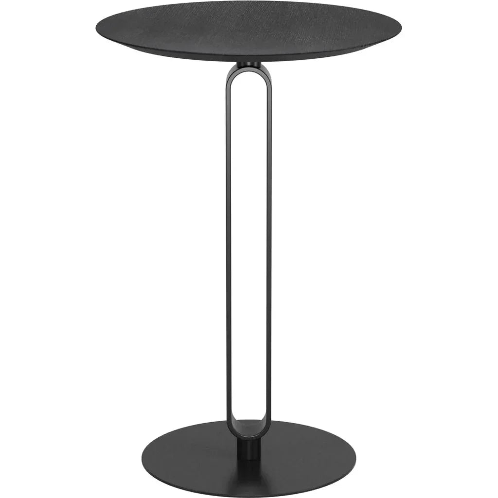 Derry Black Round Counter Table - LOOMLAN - Zuo Modern - Counter Tables
