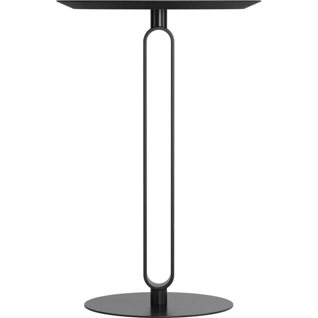 Derry Black Round Counter Table - LOOMLAN - Zuo Modern - Counter Tables