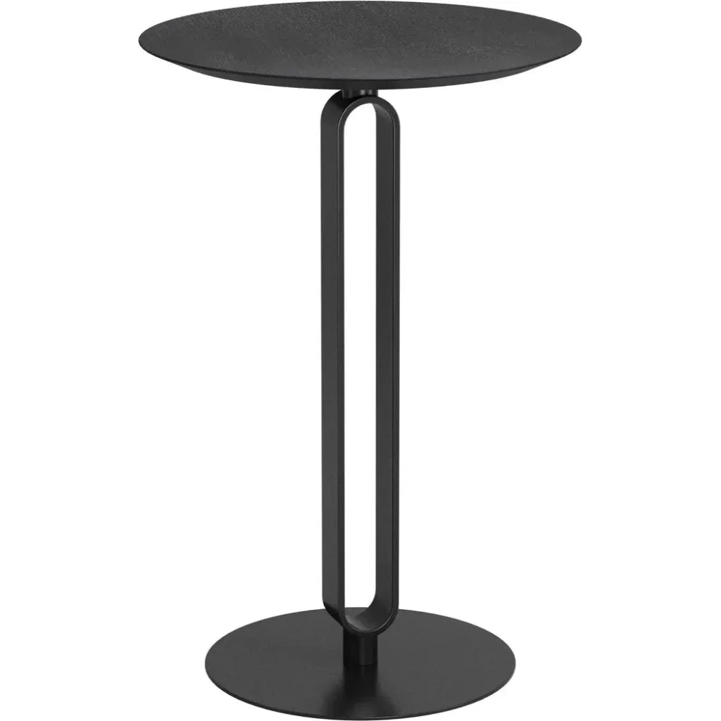 Derry Black Round Counter Table - LOOMLAN - Zuo Modern - Counter Tables