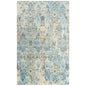 Deru Blue/ Beige Large Area Rugs For Living Room - LOOMLAN - LOOMLAN - Area Rugs