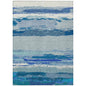 Dervika Blue Washable Indoor - Outdoor Rug - LOOMLAN - LOOMLAN Rugs - Outdoor Rugs