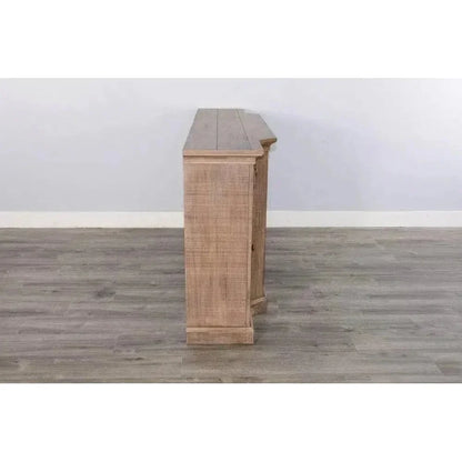 Desert Rock TV Console Only Light Brown - LOOMLAN - Sunny D - TV Stands & Media Centers