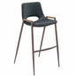 Desi Bar Chair (Set of 2) Black - LOOMLAN - Zuo Modern - Bar Stools