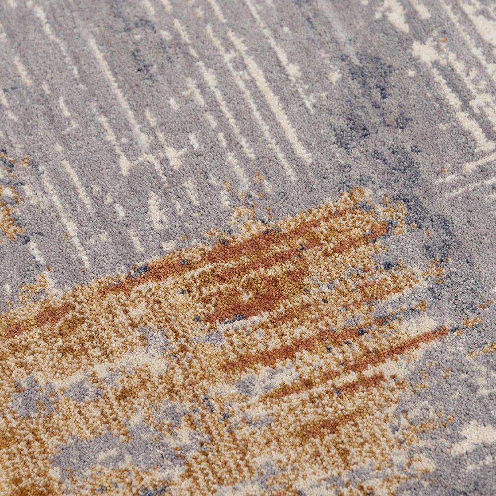 Desk Abstract Gray Large Area Rugs For Living Room - LOOMLAN - LOOMLAN - Area Rugs