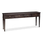 DetailsWood Dark Brown Sofa Table - LOOMLAN - Sarreid - Console Tables