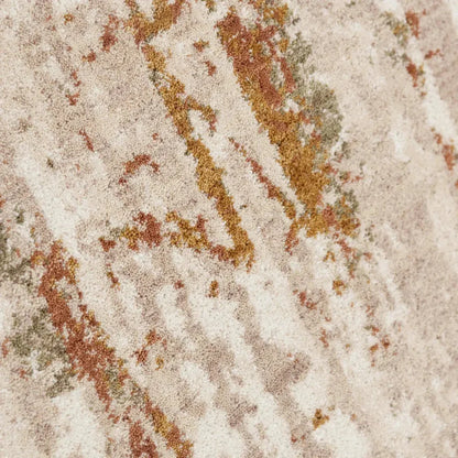 Deti Stripe Rust Large Area Rugs For Living Room - LOOMLAN - LOOMLAN - Area Rugs