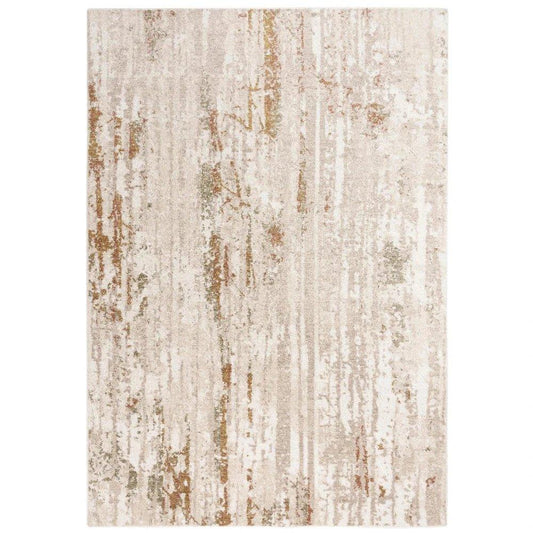 Deti Stripe Rust Large Area Rugs For Living Room - LOOMLAN - LOOMLAN - Area Rugs