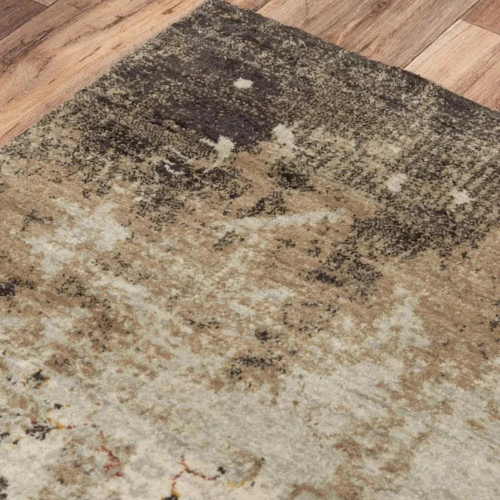 Deus Beige/ Brown Large Area Rugs For Living Room - LOOMLAN - LOOMLAN - Area Rugs