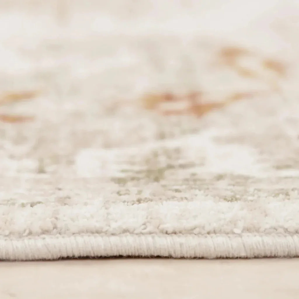 Deva Medallion Rust Large Area Rugs For Living Room - LOOMLAN - LOOMLAN - Area Rugs