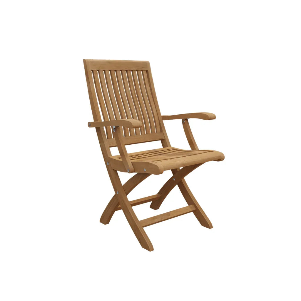 Devon Teak Patio Round Bistro Set 3PC-Outdoor Bistro Sets-HiTeak-LOOMLAN